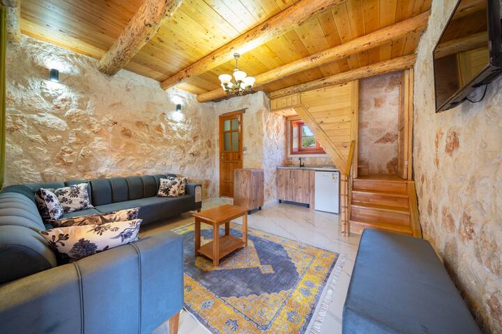 Kaş'ta Jakuzili, ÇOcuk Havuzlu Doğa Villası - Kekova