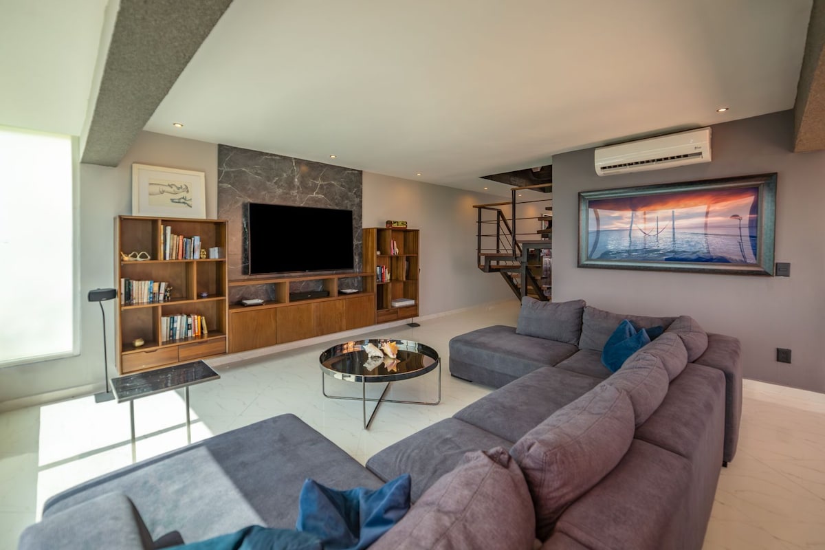 Top Airbnb: Corner Penthouse Ocean View en Zona Hotelera