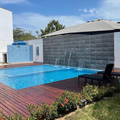 Casa Marlu, with pool, private beach and terrace