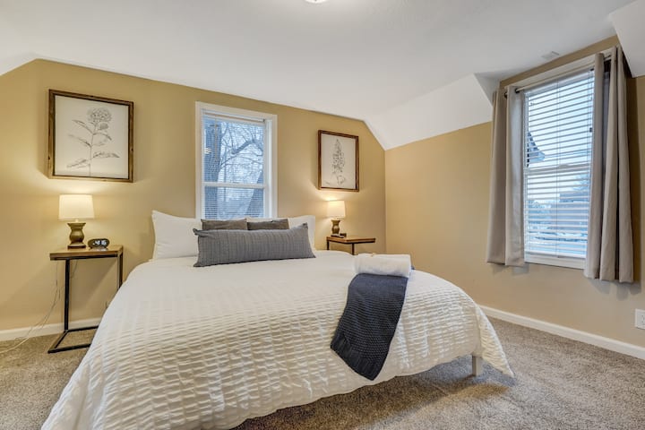 Soft sheets, warm light, and quiet walls, your restful retreat at the heart of the home.