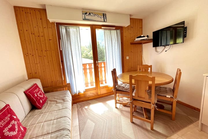 Comfy Flat W/ Ski Piste Views - Saint-Jean-d'Aulps