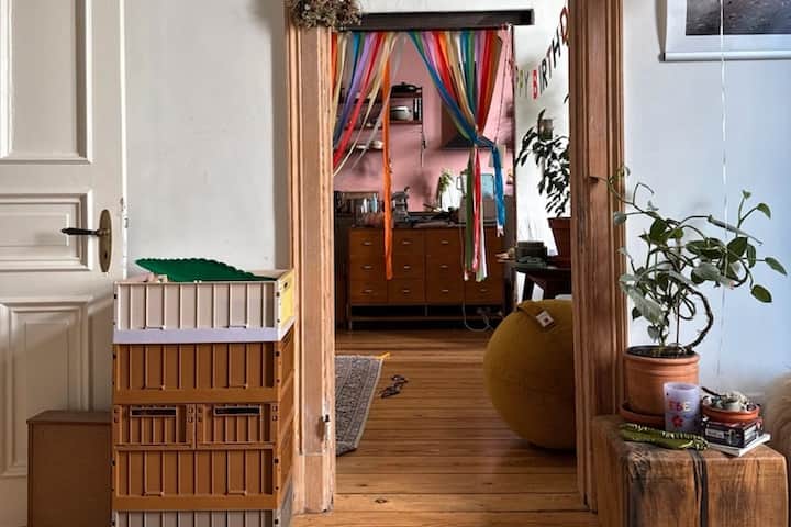 Central Cosy Loft + Garden For Families - Hamburg