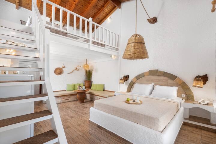 Suite avec loft ouvert