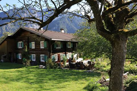 Rustic cottage from 1754 in the Montafon