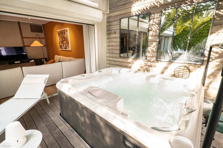 Superbe maison d’architecte(clim) Piscine, Spa Pro gallery image 4