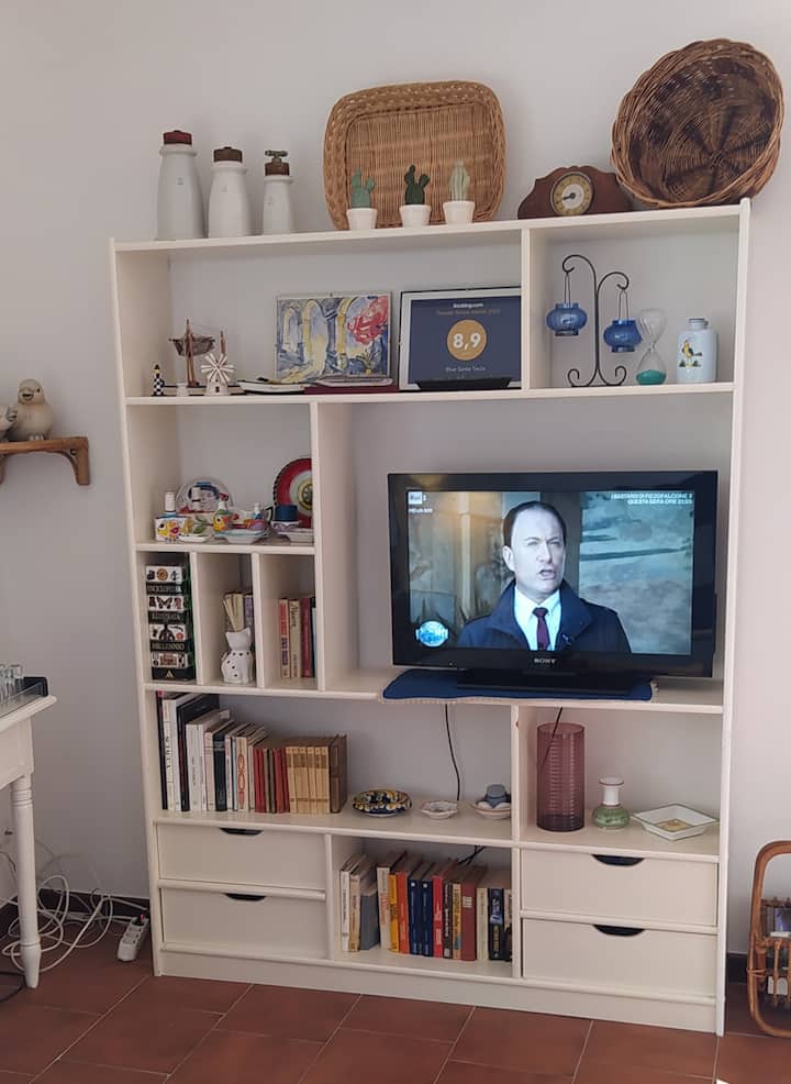 séjour 
coin tv 32"
