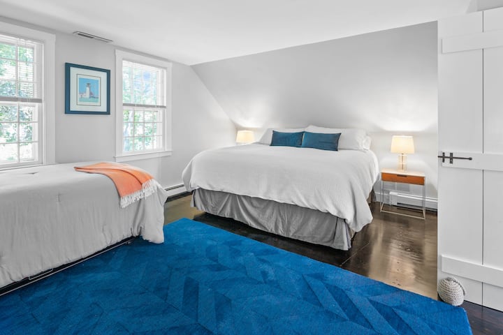 Bedroom 3 with 1 King bed and a twin trundle beds. 2nd Floor. Sleeps 4