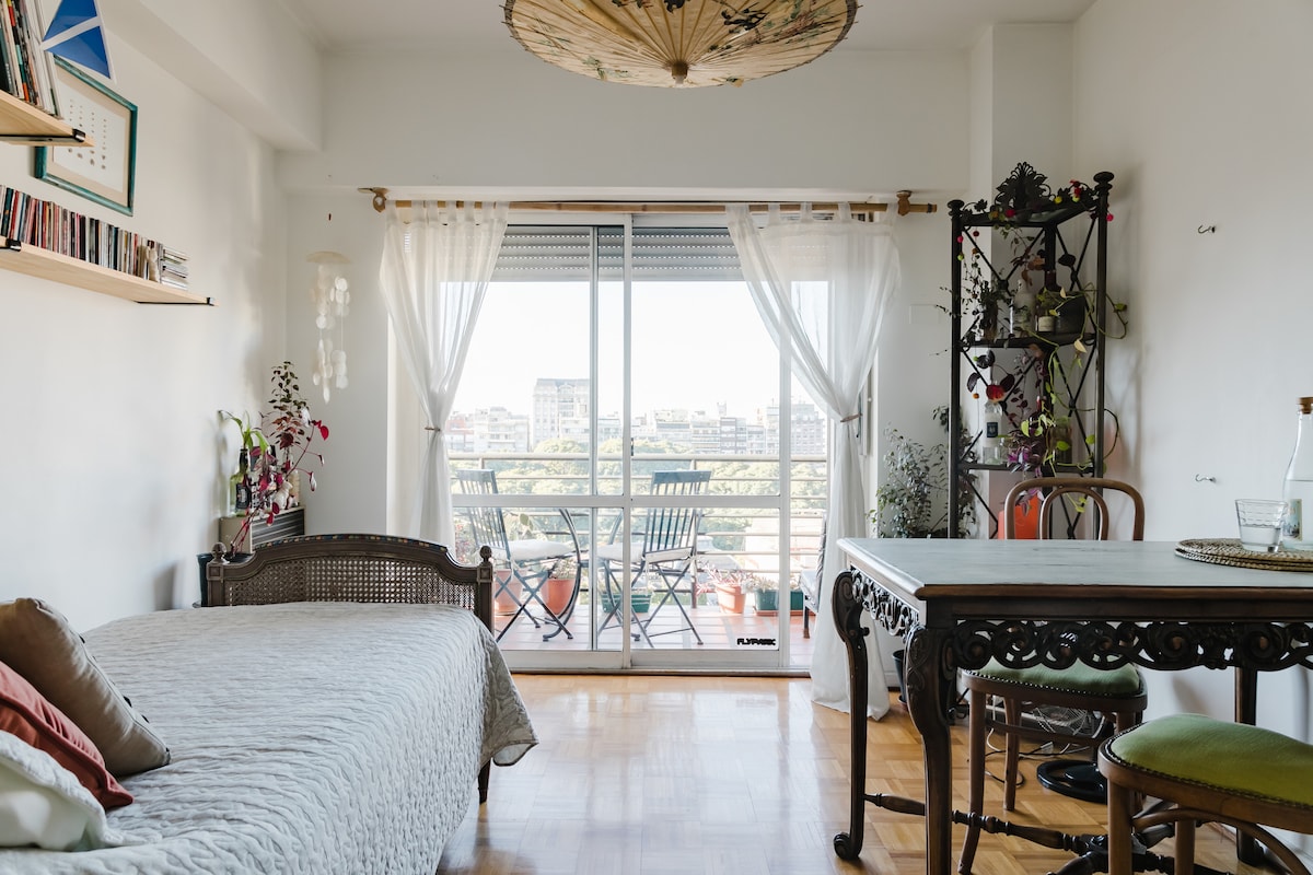 Top Airbnb: A bright room in Palermo en Recoleta