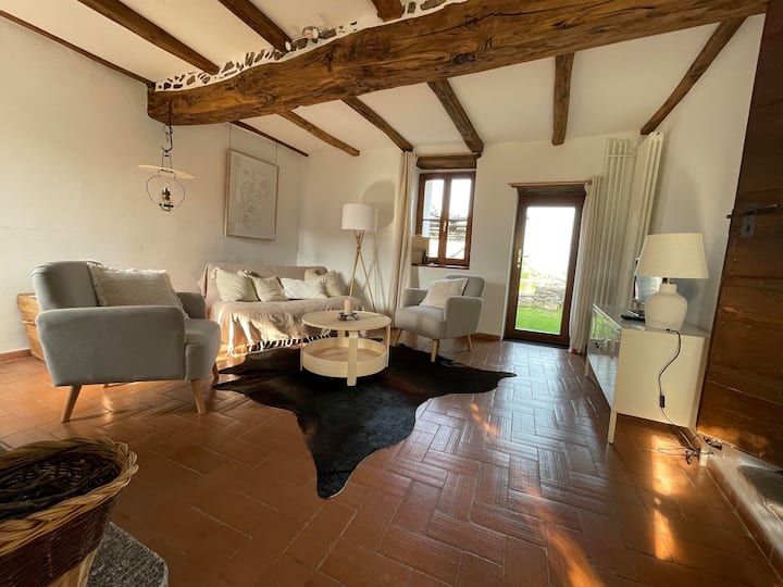 Wohnung In Rusticoferienhaus Mit Garten - Vira
