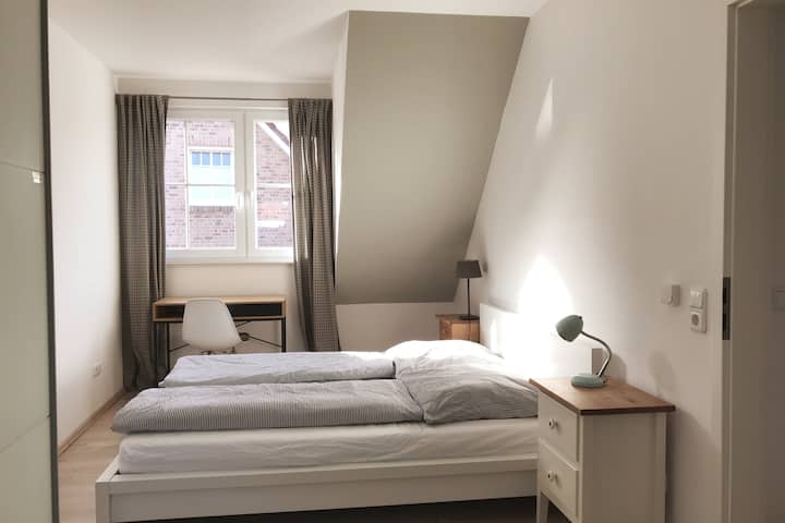 Spacious bedroom on the 1st floor
