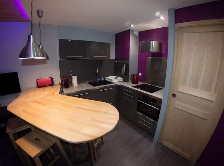 Val Thorens 25m2. 4 Personnes. Wifi. - Val Thorens