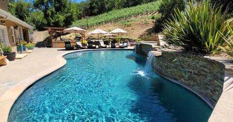 Large Outdoor Kitchen, Pool, Hot Tub, Firepit