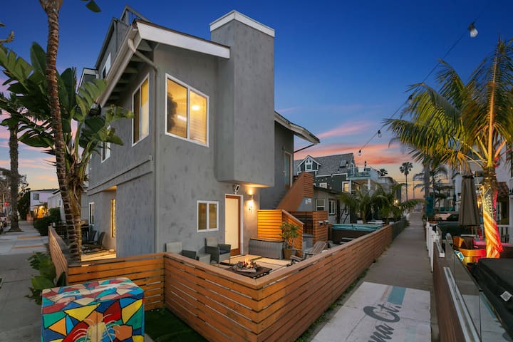 Mission Beach Townhouse – Ocean View/Steps to Sand