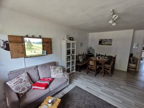 Top Airbnb: Separate Rooms & Views: 62 m² in Oberstaufen in Oberstaufen