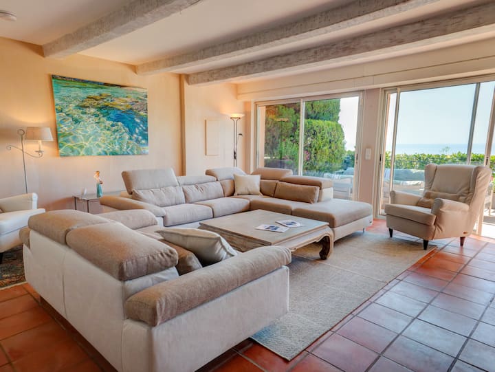 Villa De Charme Theoule Vue Mer Panoramique - Franska rivieran