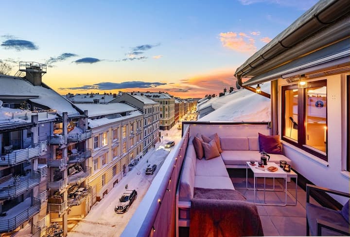 Apartment with private roof terrace - Condominiums for Rent in ...