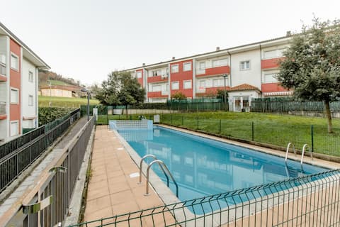 Apartment with 2 rooms.