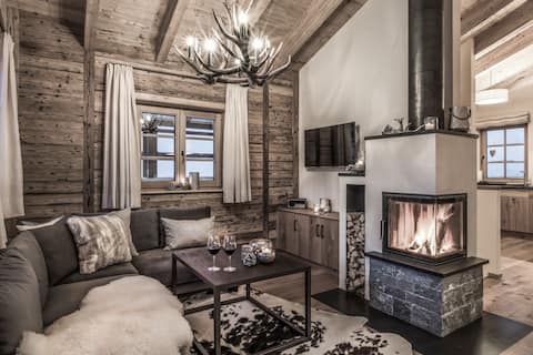 Chalet mit Sauna und Hotel-Service 4-8 Personen