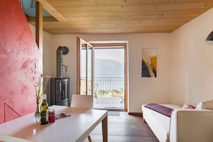Perle de Lavaux with outstanding Lake Léman views