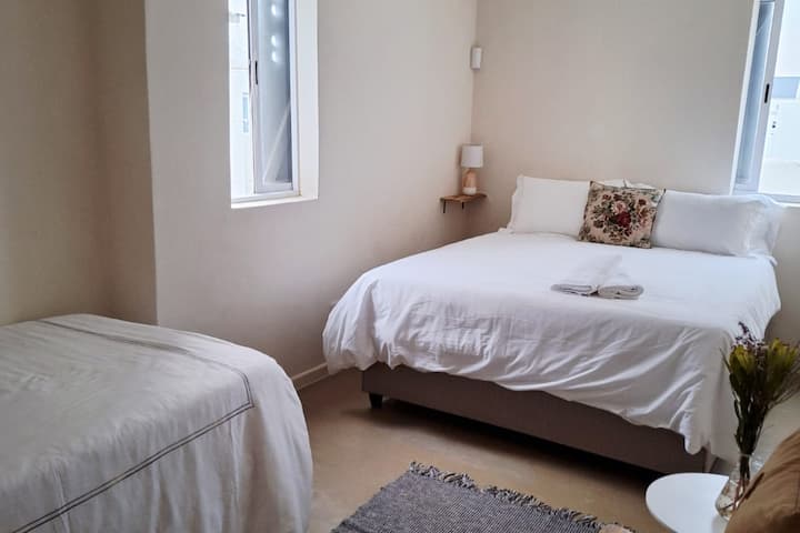 3-та спалня с двойно легло и едно 3/4 легло, идеална за деца 