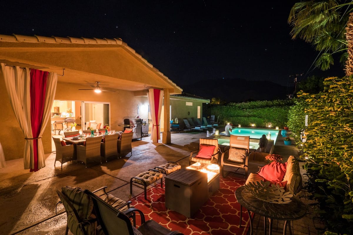 30 Best Palm Springs Hotels 27 Swan House Airbnb