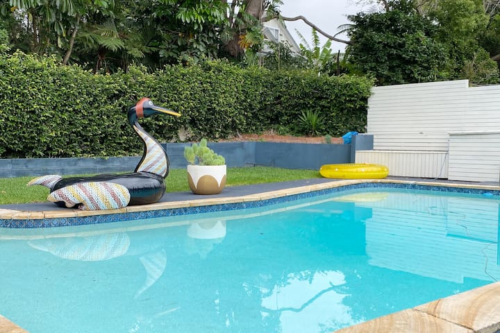 4 bedrooms. Oversized Pool.