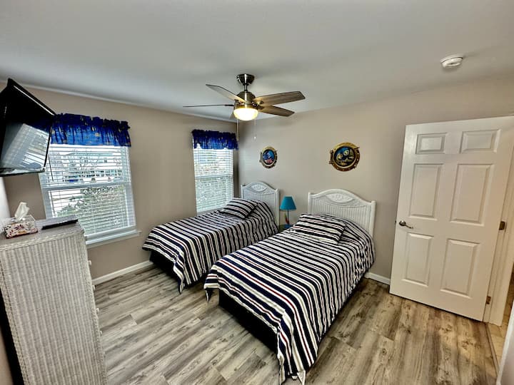 3e slaapkamer (twee eenpersoonsbedden) 