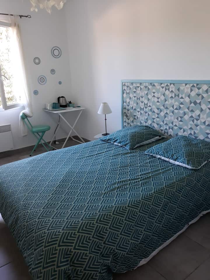 bedroom in new villa,