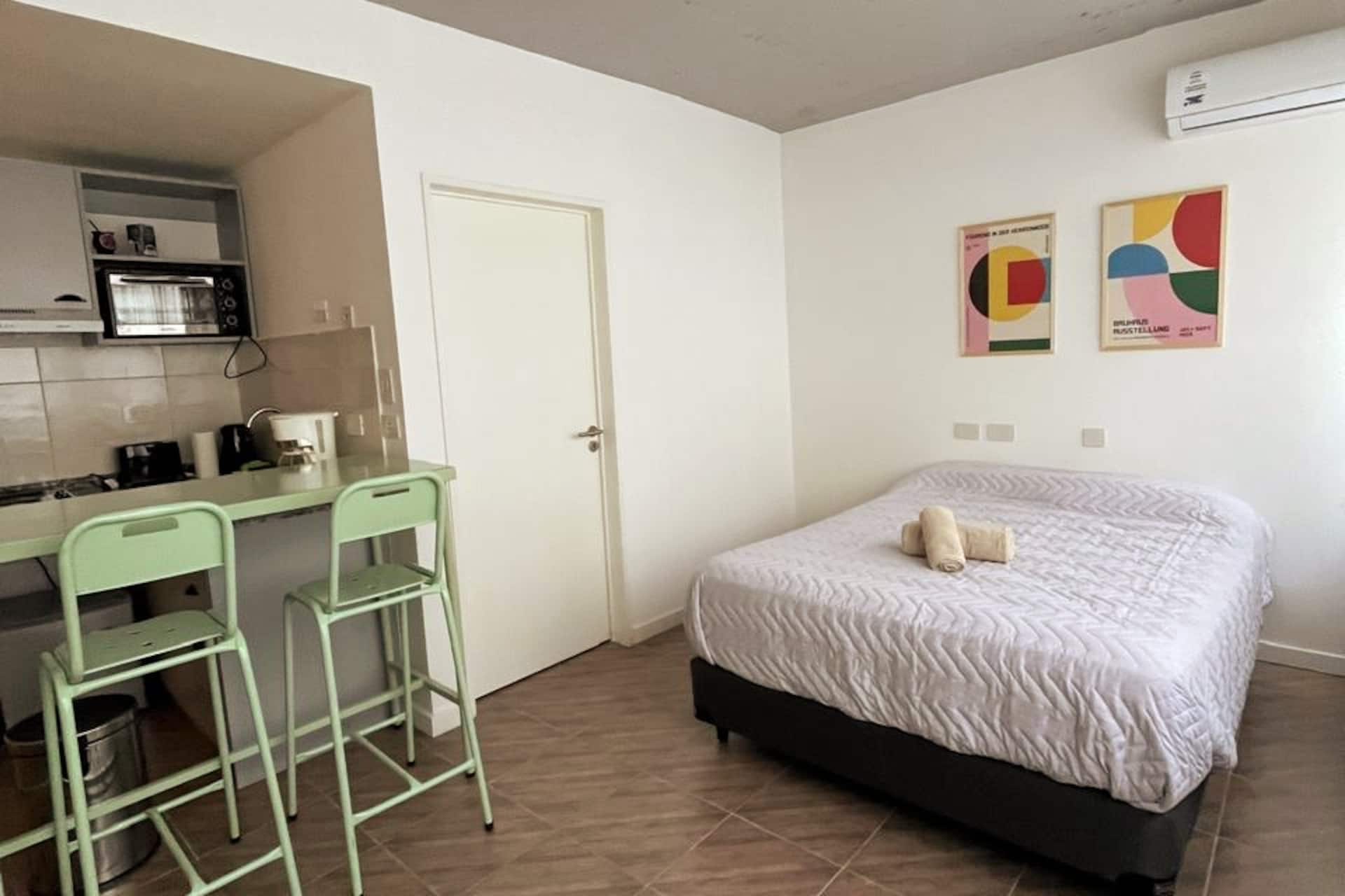 Apartamento novo de 1 quarto em Palermo