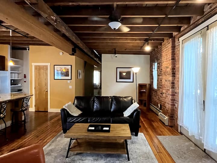Carriage House Loft, History in central LoHi Lofts for Rent in Denver