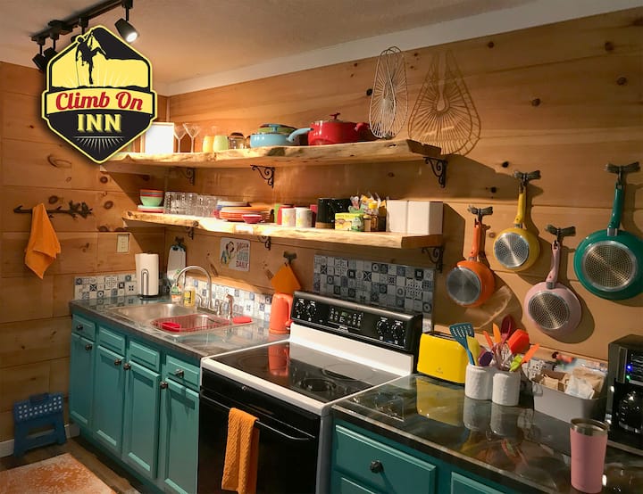 CLIMB ON INN Apt. 1 Adventure Group Getaway Apartments for Rent