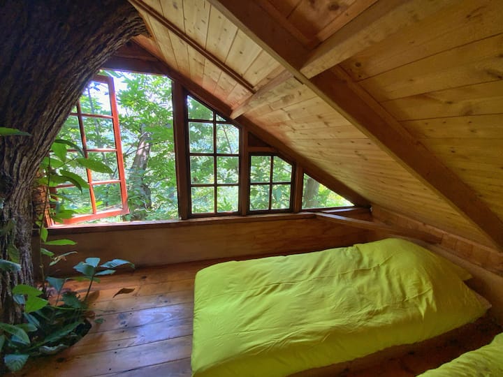 Treehouse, fully equipped
