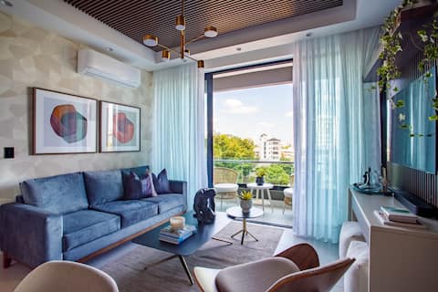 Spectacular brand new apartment with Rooftop & Gym