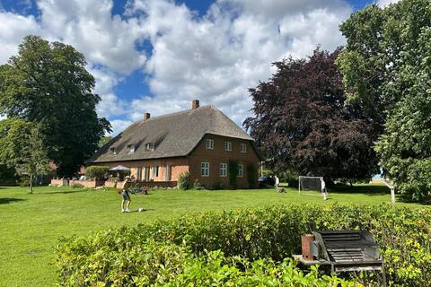Idyllic, generous thatched-roof house-haired