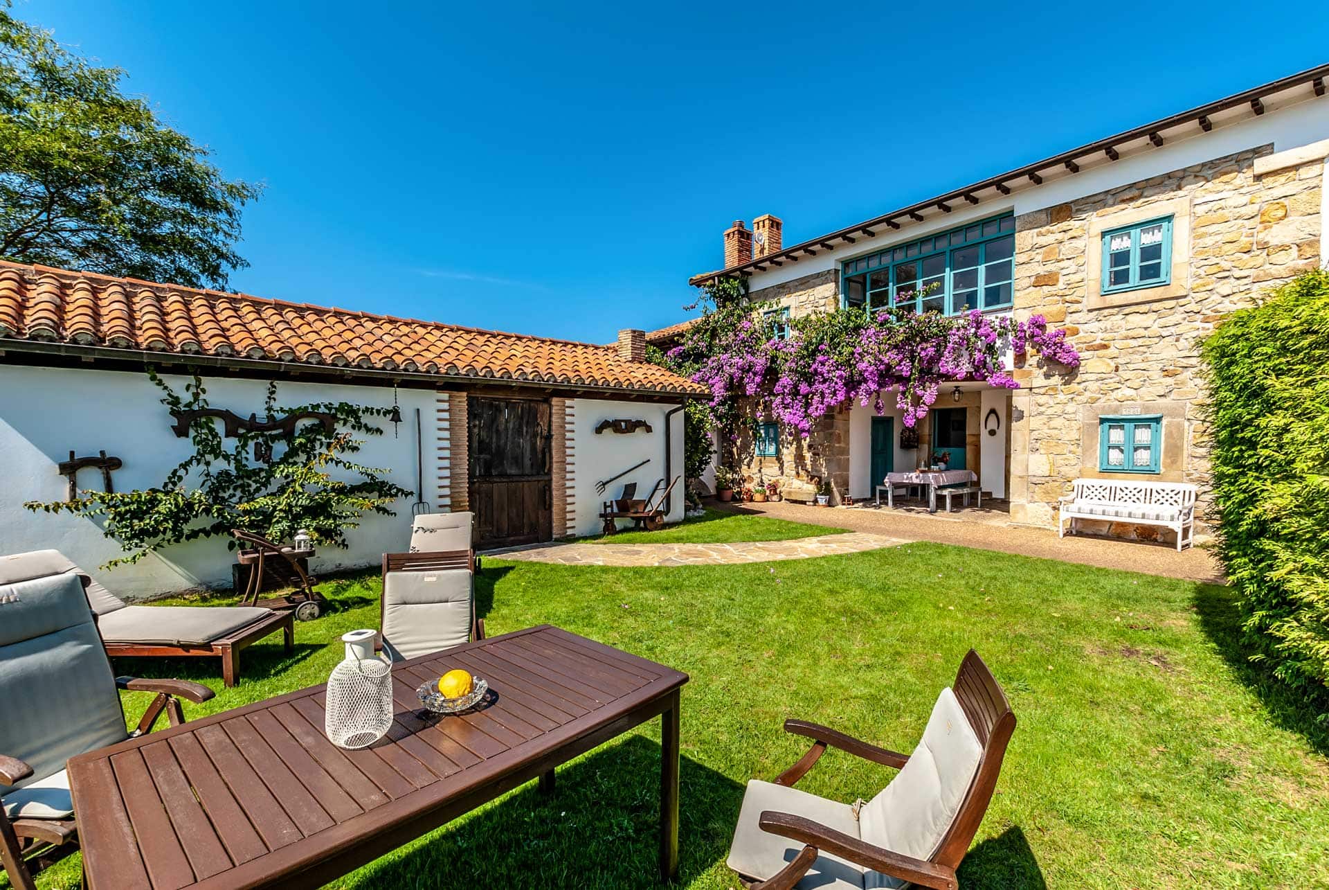Traditional house on the Asturian coast