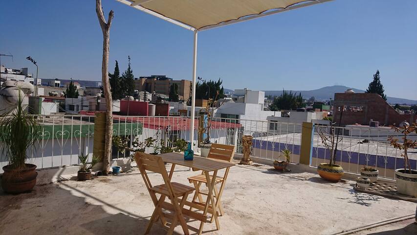 Habitación en la terraza