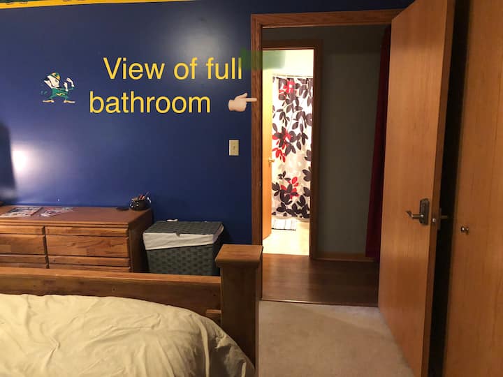 Salida del dormitorio de Notre Dame