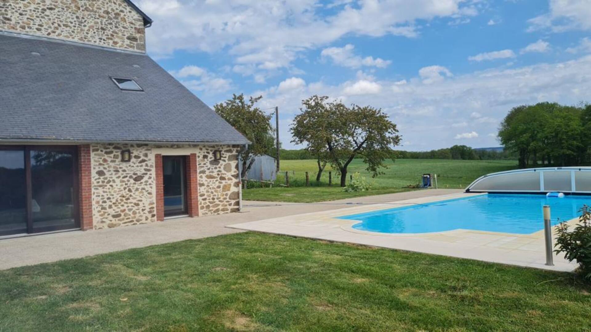 Vue panoramique sur le bocage