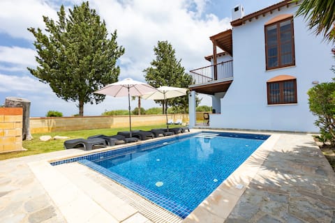 Front Line Beach Villa APHRODITE with private pool