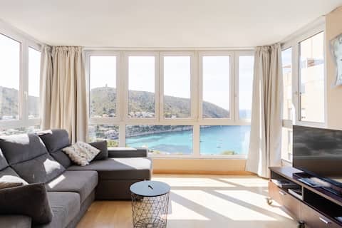 Top Airbnb: Lovely apartment in Moraira with superb views en Teulada
