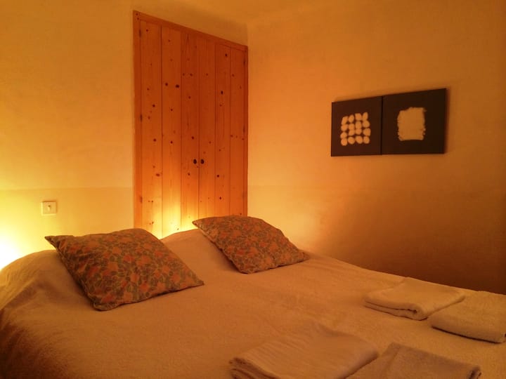 L’Etoile du Berger ، غرفة النوم 1، بسريرين من 80 × 210 سم