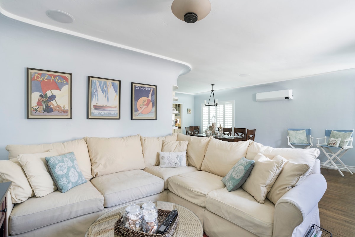 Successful Airbnb property: A Perfect Beach Cottage Steps to Beach/Bay in Mission Beach