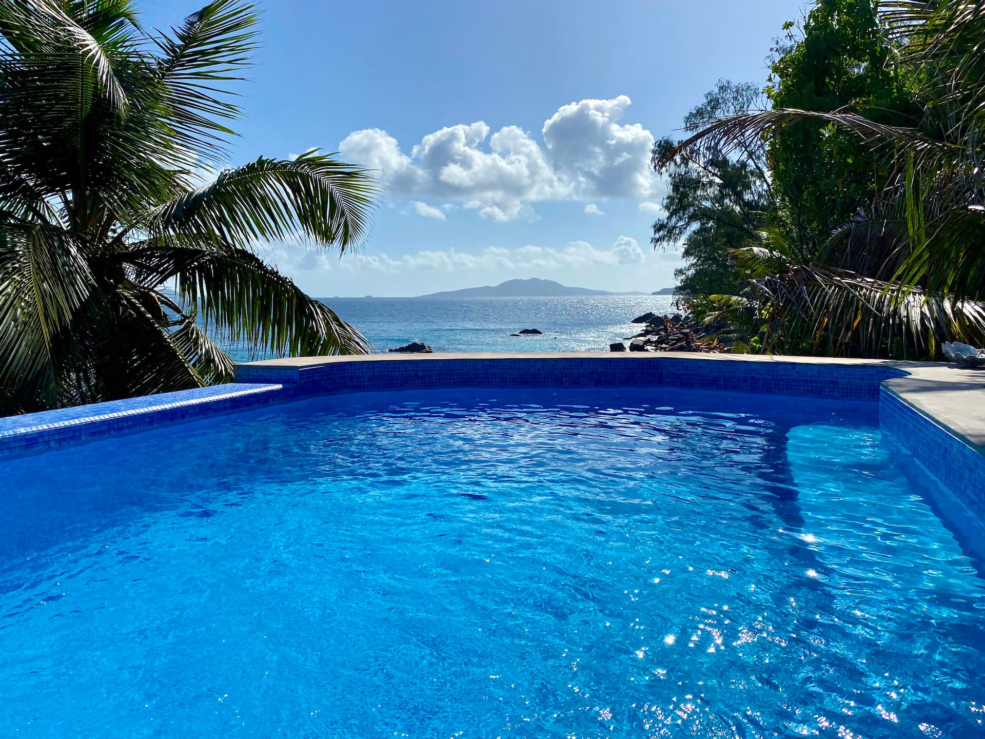 House seen from the Islands.