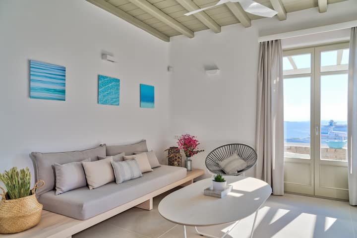 Thalassa Villa - Tourlos Bay Villas Mykonos - Mykonos
