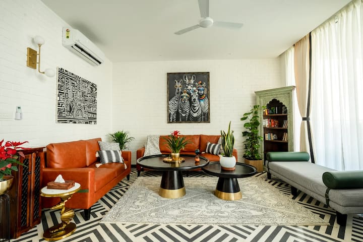 Designer 2bhk Duplex W/ Pvt Pool | Near Candolim - Goa