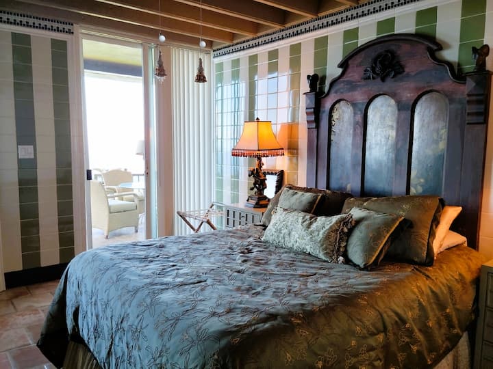 חדר שינה לאורחים בווילה קווין