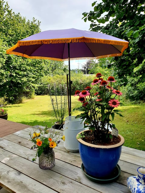 Stunning, spacious summerhouse near beach & nature