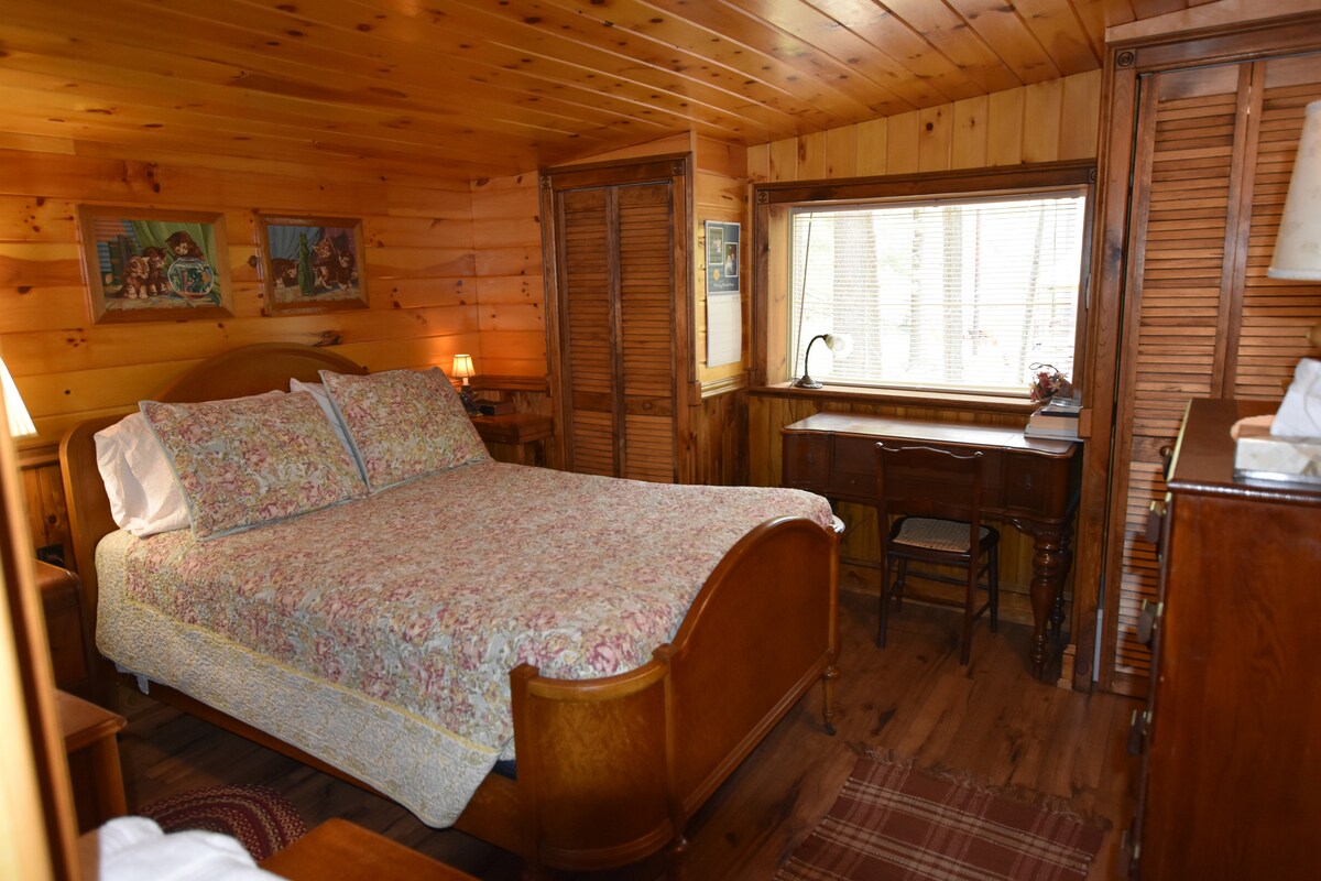 Upstairs - One of the three bedrooms