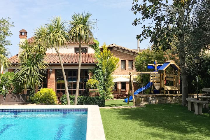 playground and pool. Can Teula-CostaBrava