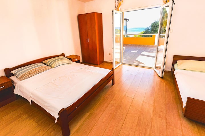 Dormitorio - departamento para 10 personas